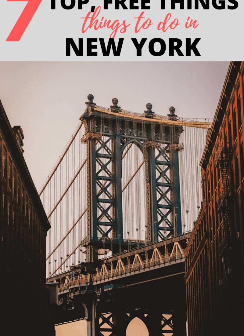 Top 7 Free things to do in New York