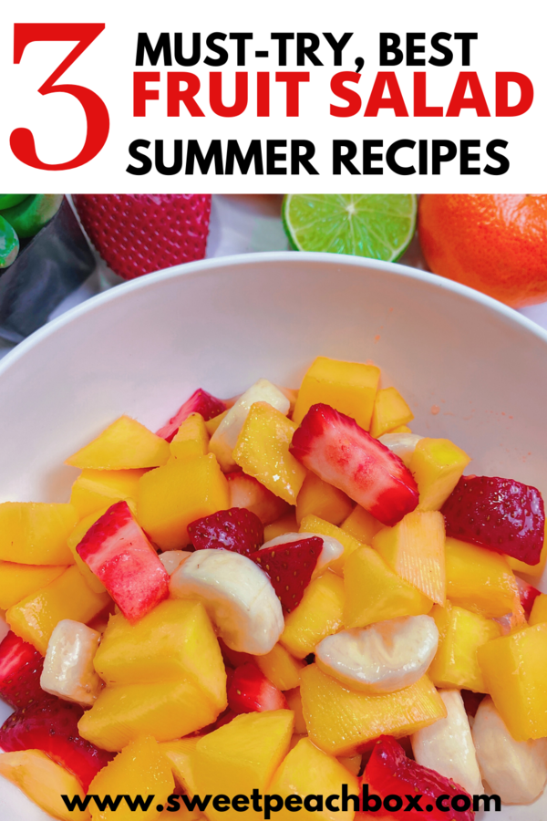 fruit salad summer recipe 